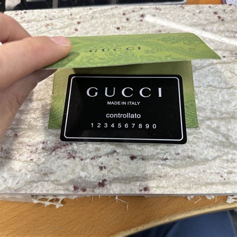 costimize fake gucci|gucci authenticity card.